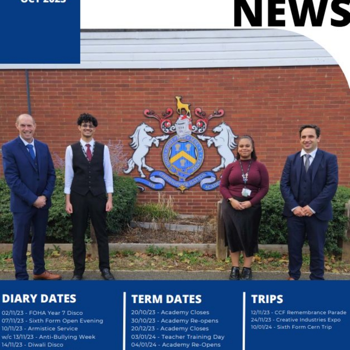 Hatton News October 2023 Sir Christopher Hatton Academy
